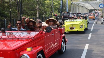 Kirab Pemilu 2024 Lintasi Wilayah Kabupaten Magelang, TNI/Polri dan Instansi Terkait Beri Pengamanan
