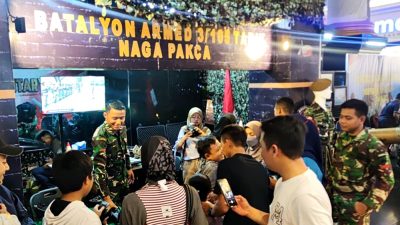 Yonarmed 3/NP Ikuti Pameran Alutsista Independence Day Military Expo 2023