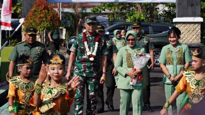 Danrem 072/ Pamungkas Kunjungi Kodim 0730/ Gunungkidul