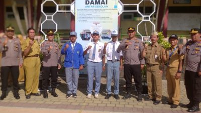 Cegah Tawuran, Pelajar Tiga SMK Kawasan “Segitiga Emas” Laksanakan Deklarasi Damai Antarsekolah