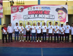 Sekda Apresiasi Red Gank Sinjai Memeriahkan HUT RI ke 78 Lewat Futsal Bupati Cup 2023