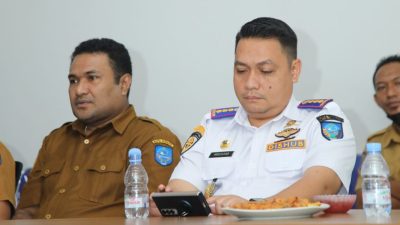 Edukasi Masyarakat, Dishub dan Satlantas Polres Ternate Gelar Operasi Patuh