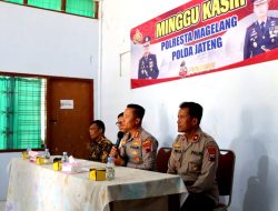 Melalui “Minggu Kasih” Jajaran Polresta Magelang Sambangi Sekolah Tinggi Ilmu Teologi