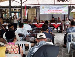 Bhabinkamtibmas Desa Banjarnegoro Hadir dan Ikuti Musrenbangdes