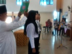 Setelah 5 Bulan Menunggu, Akhirnya Lima Perangkat Desa Gulang Dilantik