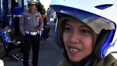 Masyarakat Menilai Lintasan Baru Ujian Praktik Pembuatan SIM C Lebih Mudah