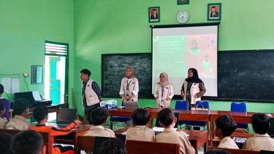 Siapkan Siswa Sukses Ujian, Mahasiswa KKN-T Universitas Alma Ata Kenalkan ANBK di SD Negeri Soroyudan