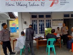 Sambangi Pelatihan Keterampilan, Bhabinkamtibmas Polsek Mertoyudan Sampaikan Pesan Kamtibmas