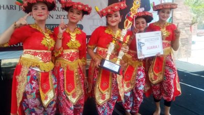 Festival Tari 2023 HUT Ke-474 Kota Kudus, Ibu dan Anak Ini Sabet Juara I