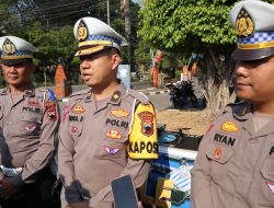 Bersama Ditlantas Polda Jateng, Satlantas Polres Kudus Ujicoba E-TLE Drone