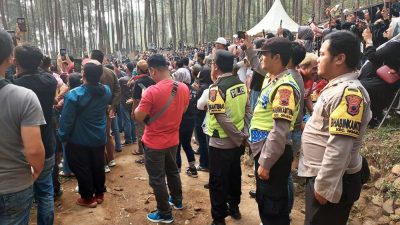 Polresta Magelang Beri Pengamanan Pentas Musik di Pinea Forest Mangli Ngablak