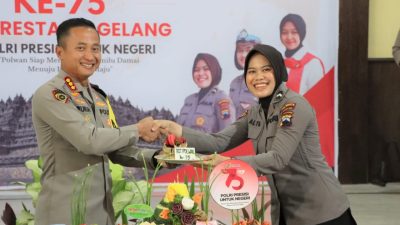 Tasyakuran HUT Ke-75 Polwan RI, Begini Pesan Kapolresta Magelang