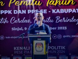 Kemah Pemilu KPU Sinjai Bersama Jajaran PPK dan PPS, Sekda Titip Pesan Satukan Persepsi