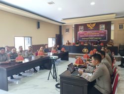 Polres Sinjai Mantapkan Operasi Mantap Brata Pengamanan Pemilu 2024