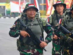 Peringati HUT TNI Ke-78, Prajurit Yonarmed 11 Kostrad Laksanakan Hanmars Jarak 7,8 Km