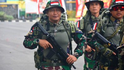 Peringati HUT TNI Ke-78, Prajurit Yonarmed 11 Kostrad Laksanakan Hanmars Jarak 7,8 Km