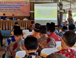 Tingkatkan SDM, Paguyuban BPD Kecamatan Patebon Gelar Rapat Koordinasi
