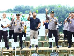 HUT Ke-72 Humas Polri Dirayakan Dengan Gerakan Pelestarian Lingkungan