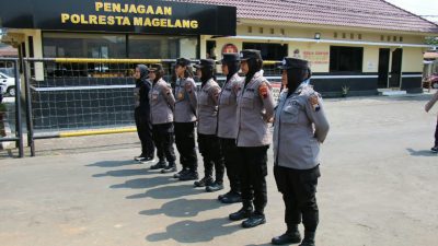 Persiapan OMB 2023-2024, Polresta Magelang Adakan Pelatihan Sispam Mako dan PLB