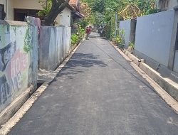 Baru Selesai Dikerjakan, Sensit Jalan di Kelurahan Limbangan Wetan Sudah Rusak