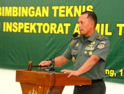 Bimbingan Teknis Inspektorat TA 2023 Akademi Militer, Resmi Dibuka