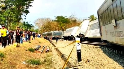 Kejadian Anjloknya Dua KA di Wates Kulonprogo, Begini Penjelasan Pihak PT KAI