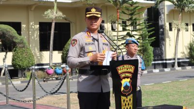 Kapolresta Magelang Pimpin Upacara Kenaikan Pangkat Personel ASN Polri