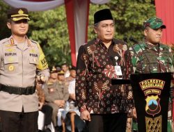Apel Gelar Pasukan Operasi Mantap Brata Candi 2023-2024, Polresta Magelang Siap Amankan Pemilu 2024