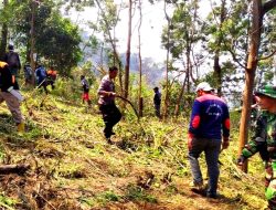 Cegah Karhutla di Kawasan TNGM, Polresta Magelang Lakukan Pengecekan dan Penyekatan