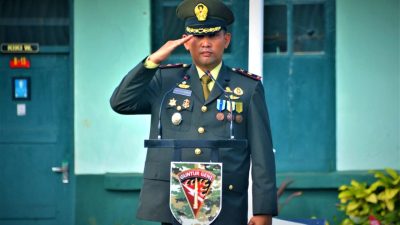 Yonarmed 11 Kostrad Laksanakan Upacara Peringatan HUT Ke-78 TNI