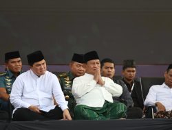 Prabowo Dikukuhkan sebagai Dewan Pembina Pagar Nusa Nahdlatul Ulama