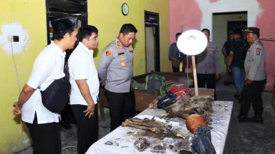 Penemuan Kerangka Manusia Terkubur di Kamar Rumah Milik Warga Bacem