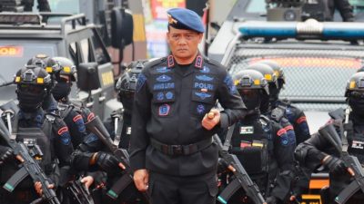 Kapolda Jateng Pimpin Upacara dan Syukuran HUT Ke-78 Brimob Tahun 2023