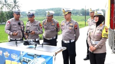 Polda Jateng Lakukan Monev Penindakan E-TLE di Exit Tol Salatiga