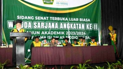 IAI As-Siddiq Gelar Wisuda Angkatan Ke-2 Tahun Akademik 2023-2024