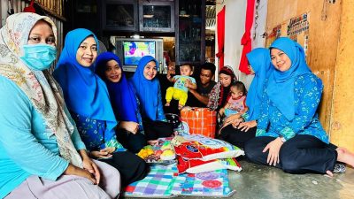 Peduli Sosial, IWABRI Sinjai Kunjungi Penderita Stunting