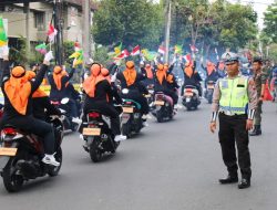 Polri Berikan Apel Pengamanan Parade Laskar PKB Magelang Raya