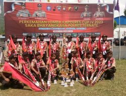 Gudep SMP Negeri 7 Kota Ternate Sabet Juara Umum Ajang Perloka Cup IV
