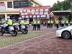 Operasi Mantap Brata Candi 2023-2024, Polres Grobogan Gelar Pelatihan Pengamanan dan Pengawalan