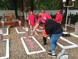 Para Caleg PSI Adakan Ziarah dan Tabur Bunga di Taman Makam Pahlawan Kudus