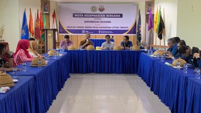 Unibos Makassar Resmi Jalin Kerjasama Dengan STTAR Ternate