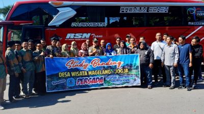 Para Sekdes di Kabupaten Kendal Lakukan Studi Banding ke Magelang dan Yogyakarta