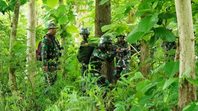 Keberanian Taruna Akmil Tingkat III/Sermadatar Melewati Lorong Hantu