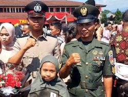 Salut, Putra Babinsa Kebasen Banyumas Dilantik Jadi Bintara Polri