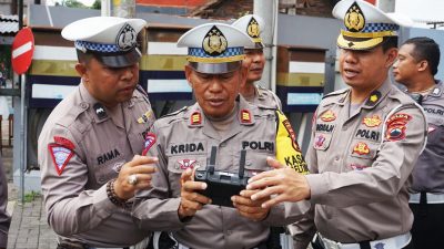 Efektif, Dalam Waktu 2 Menit Puluhan Pelanggaran di Kota Magelang Tercapture ETLE Drone
