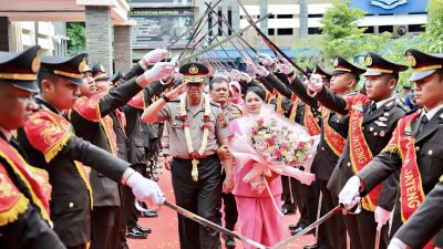 Purna Bakti, Irwasda Polda Jateng Pamit Undur Diri