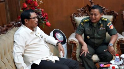 Kasrem 071/Wijayakusuma Sambut Penjabat Gubernur Jawa Tengah