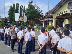 Polsek Muntilan Lakukan Pembinaan Kedisiplinan dan Karakter Pelajar SMP