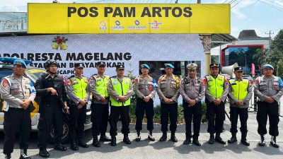 Pos Pam Mertoyudan Terima Kunjungan Tim Bidpropam Polda Jateng