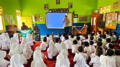 Polsek Bandar Edukasi Anti Bullying di SD Negeri 1 Kluwih